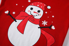4 Piece Cotton Pajamas Toddler Christmas Sleepwear