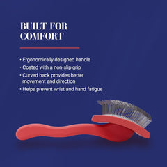 Big G Dog Slicker Brush for Dogs (Goldendoodles, Labradoodles, Poodles)