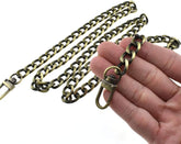 Purse Chain Strap 39.4 Inches Bronze for Shoulder Cross Body Sling Purse Handbag