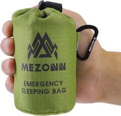 Emergency Sleeping Bag Survival Bivy Sack Use as Emergency Blanket
