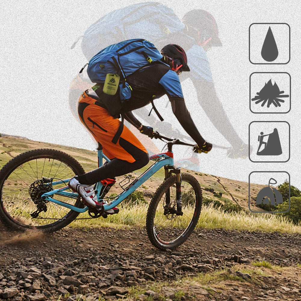 Emergency Sleeping Bag Survival Bivy Sack Use as Emergency Blanket 