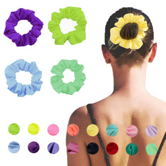 Waterproof Neon Scrunchies Gym Scrunchie 