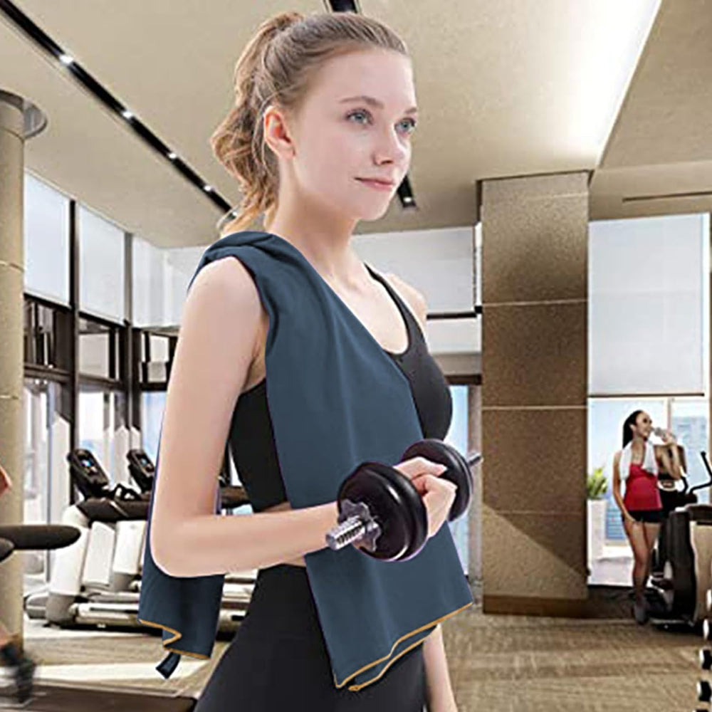 Microfiber Travel Sports Towel-Quick Dry, Soft Lightweight 