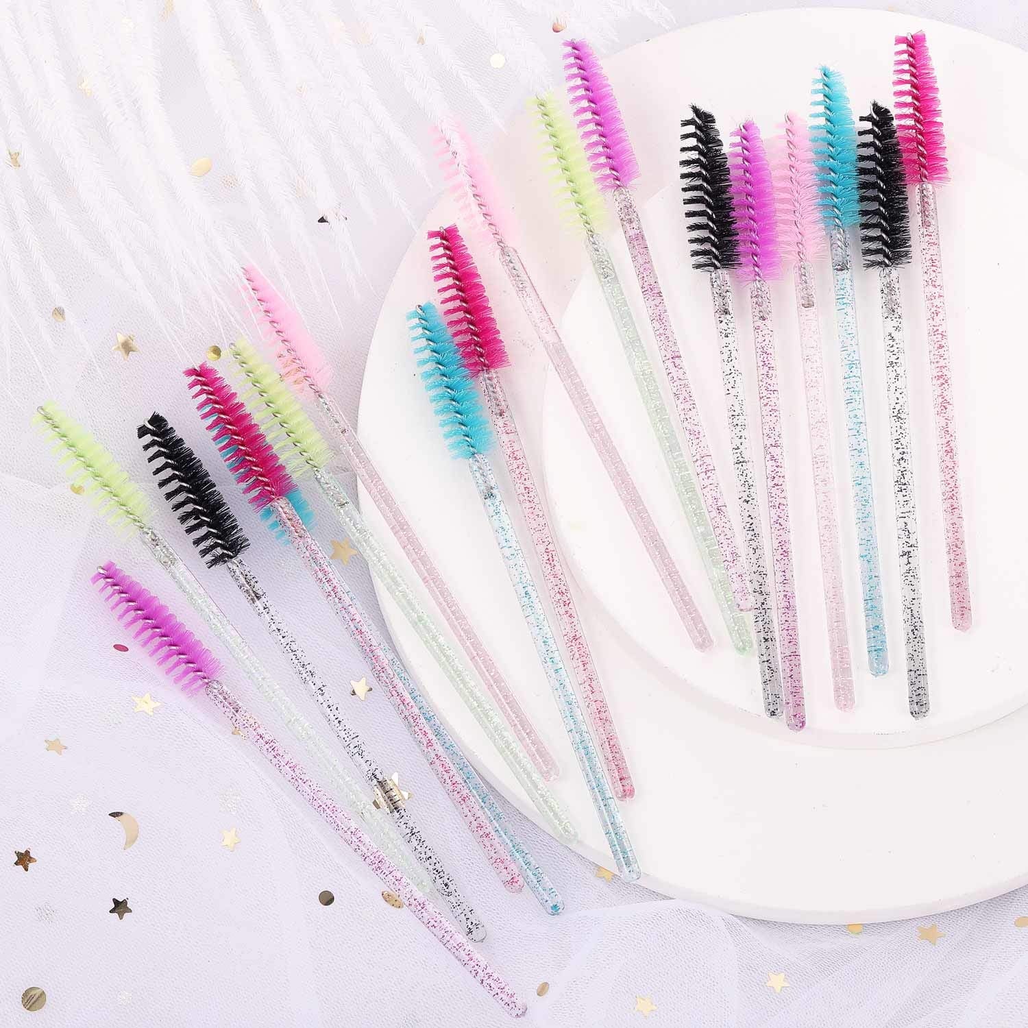 300 Disposable Mascara Wands Eyelash Brush
