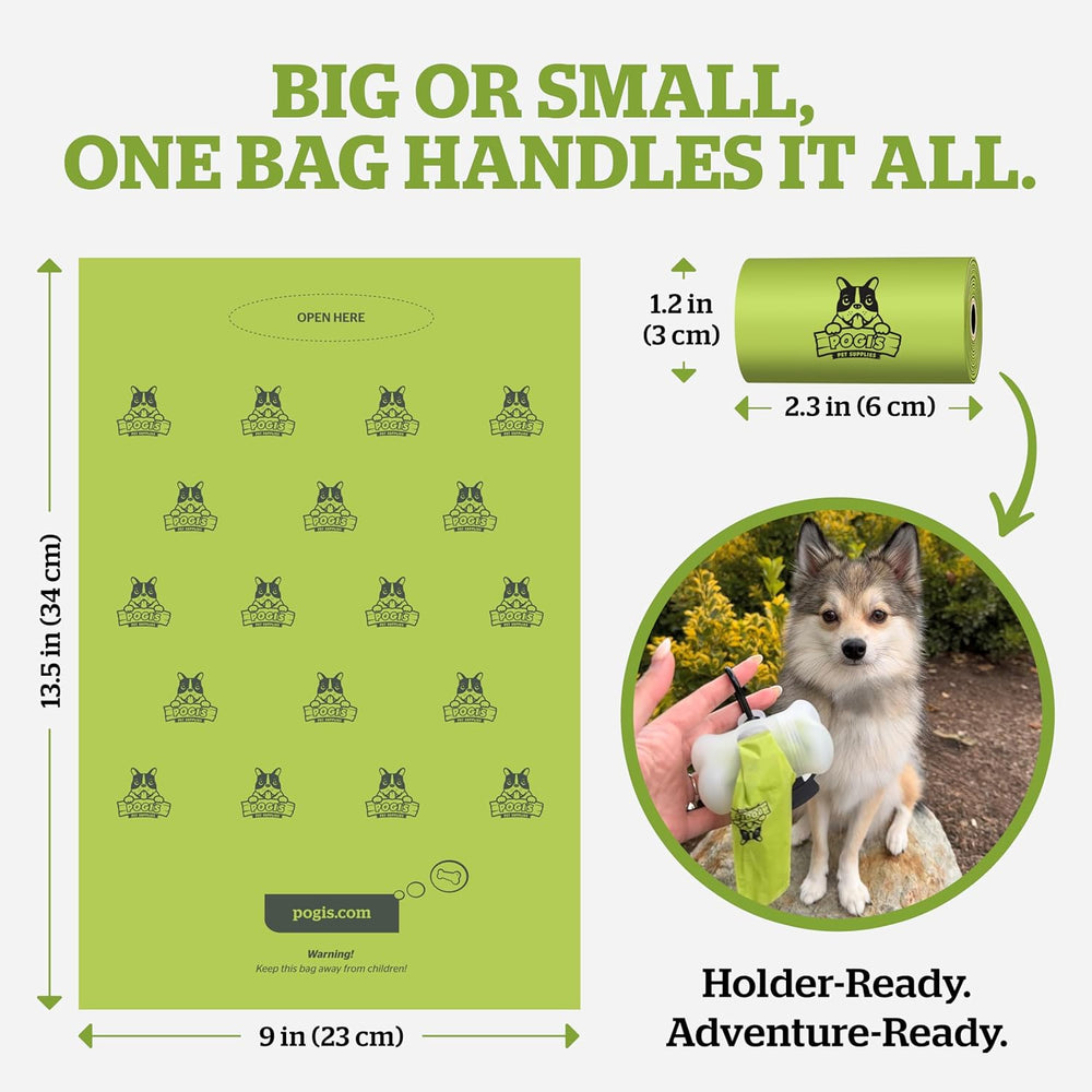 Pogi’S Dog Poop Bags – Leak-Proof & Extra Thick Pet Waste Bags