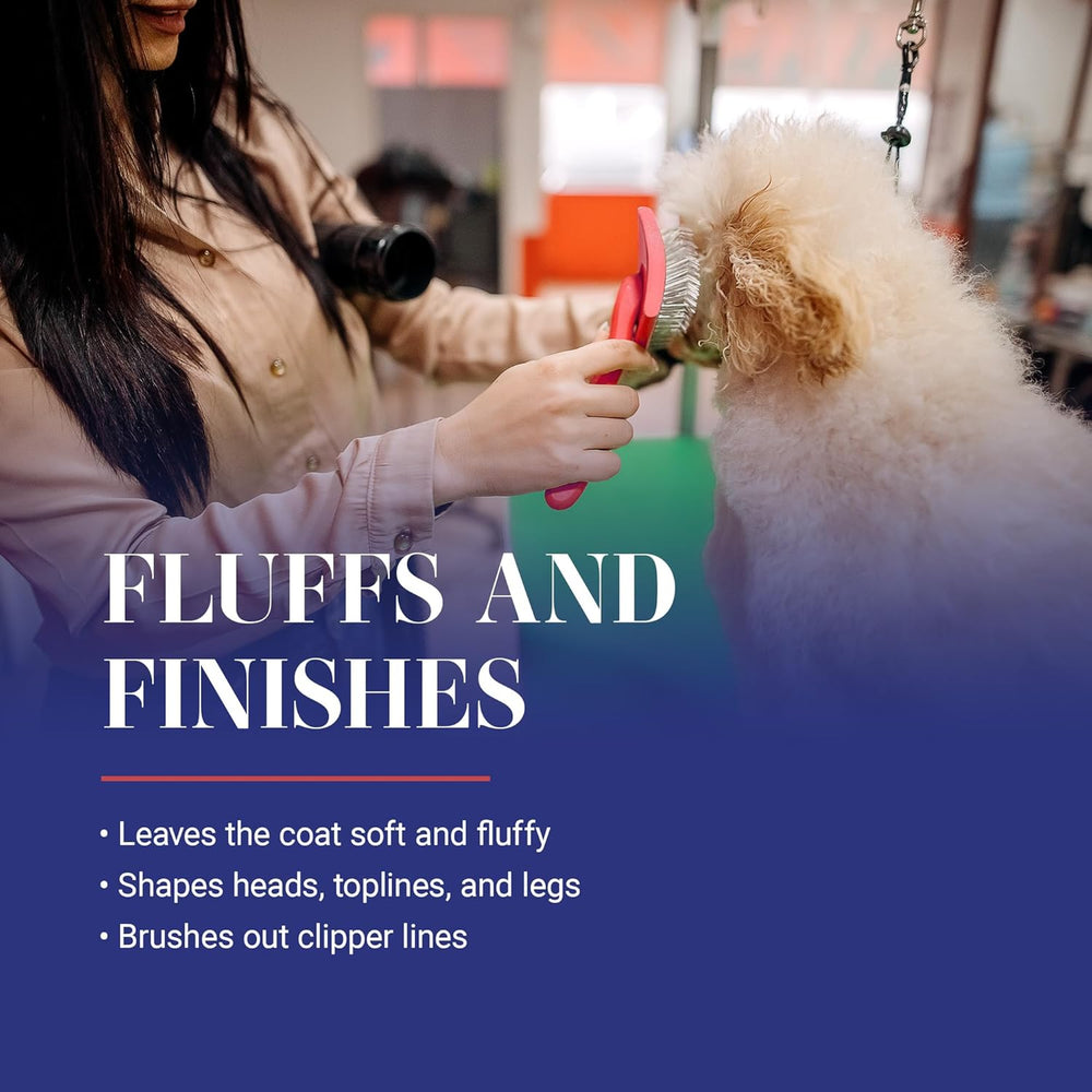 Big G Dog Slicker Brush for Dogs (Goldendoodles, Labradoodles, Poodles)